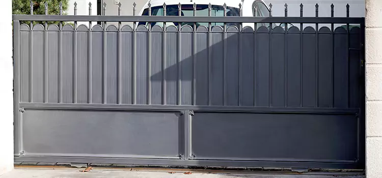 Metal Driveway Gate Installation Revere